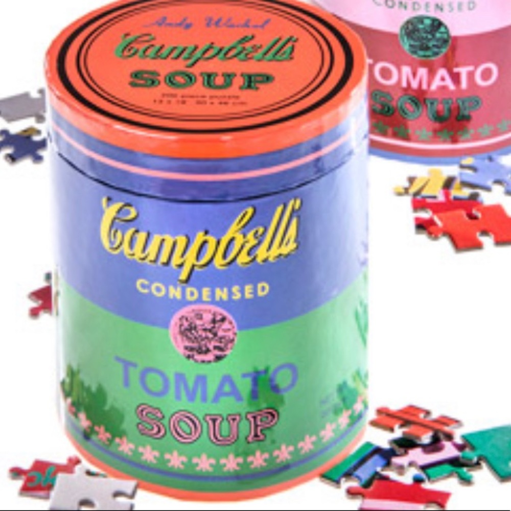 Andy Warhol Campbell's Soup Can Puzzle